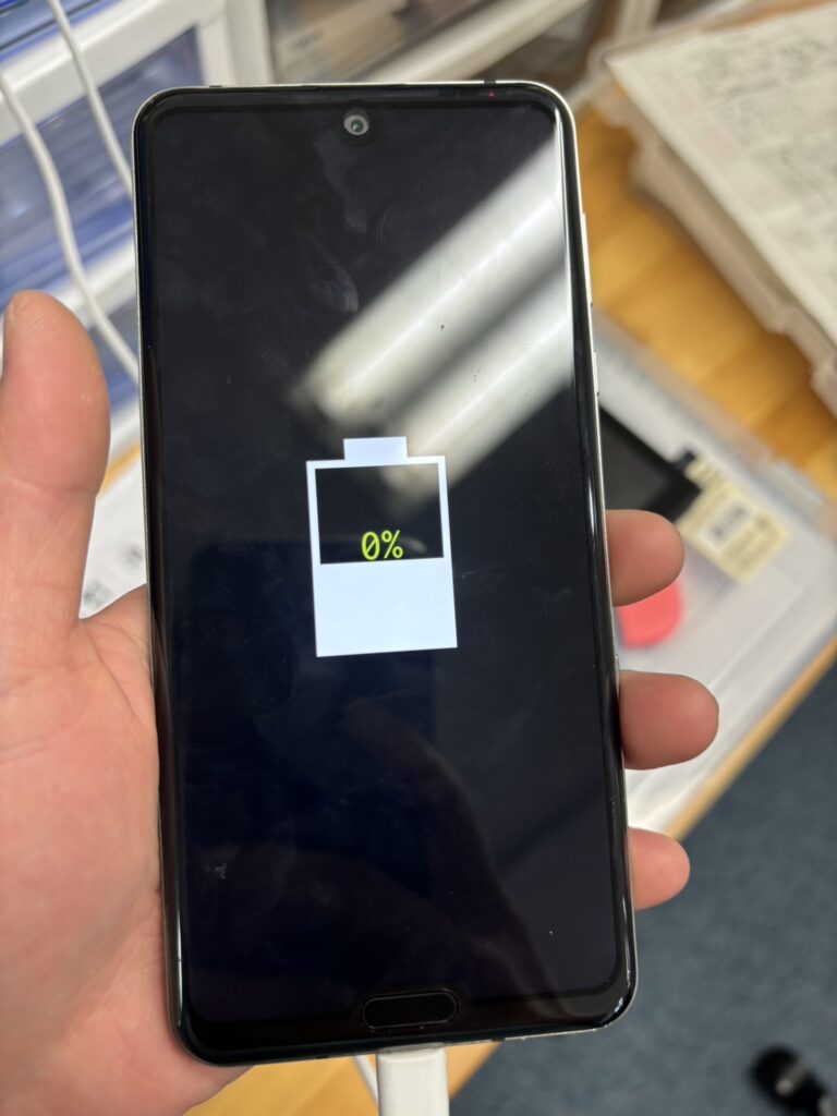 AQUOS R3基板修理後