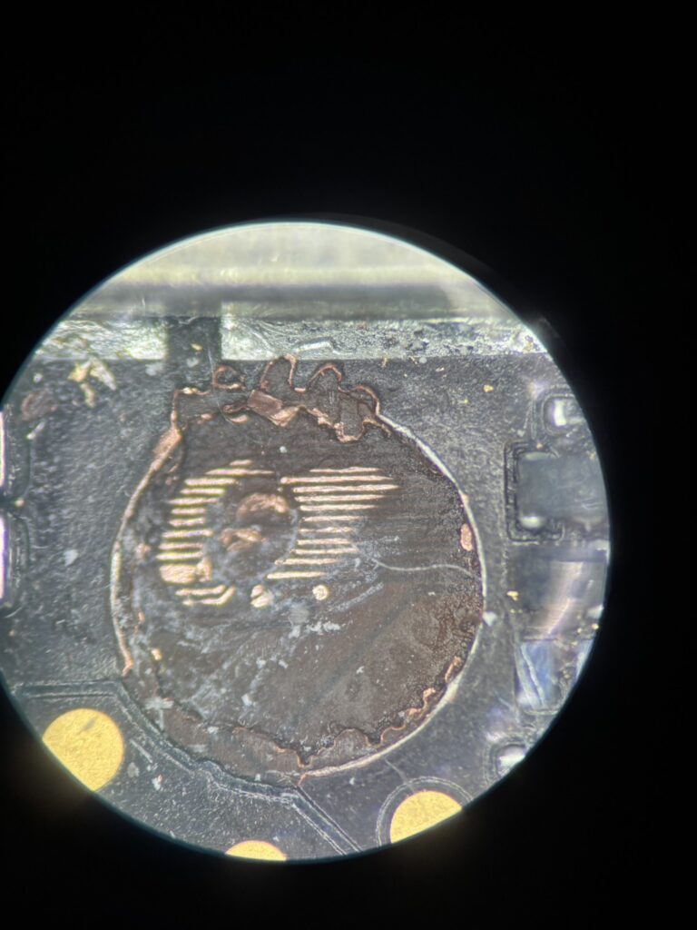 iPhone基板断線