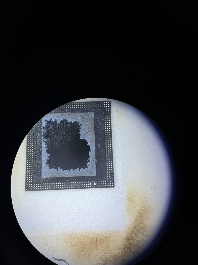 iPad 第5世代 RAMのリボール作業