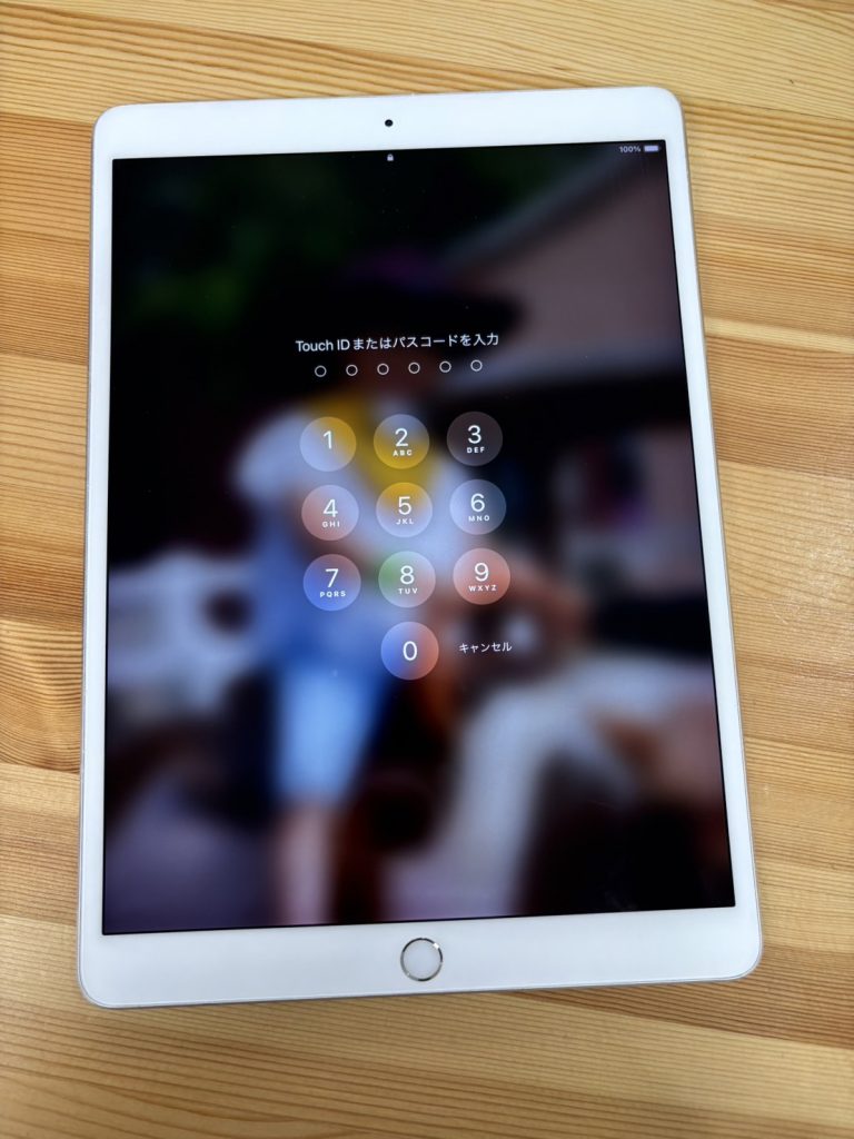 iPad Pro 10.5インチ 基板修理後に起動