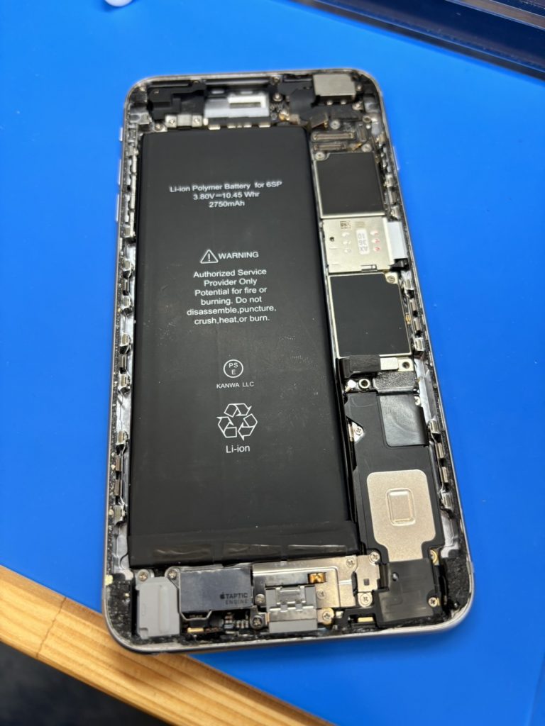 iPhone 6s Plus 分解した本体