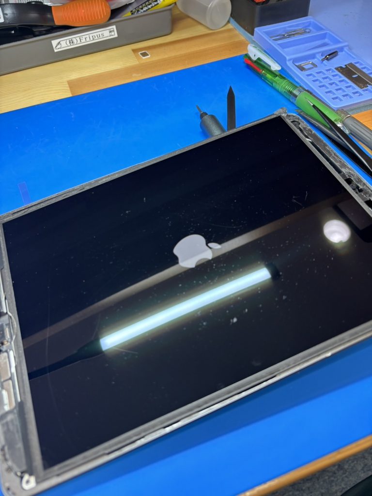 iPad 第9世代 起動時のロゴ表示