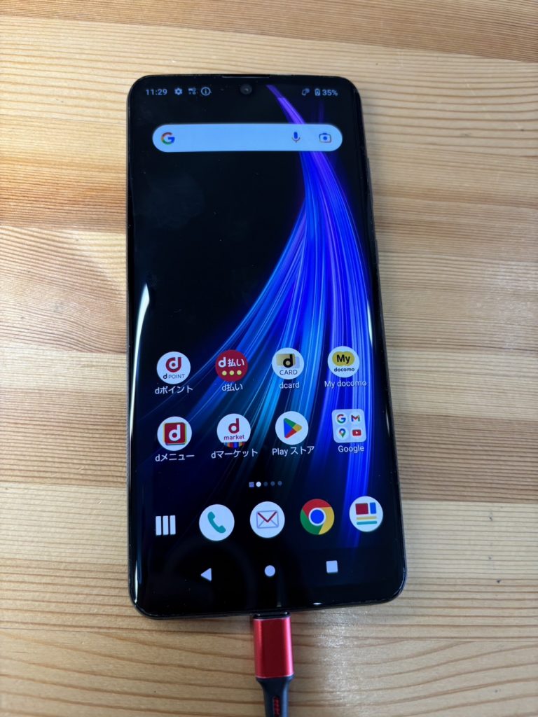 AQUOS zero2 基板修理後に起動