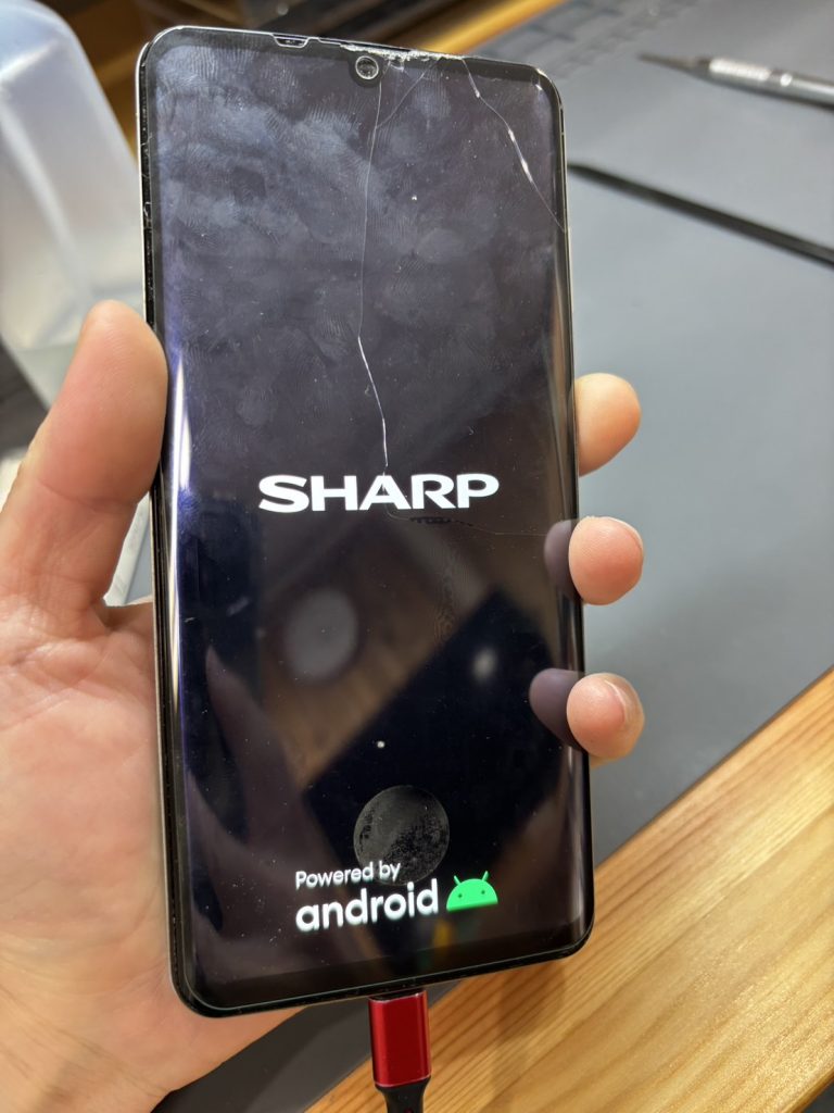 AQUOS zero2 CPU再実装後の基板