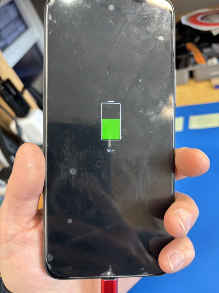 Redmi Note 10T 充電マークの表示