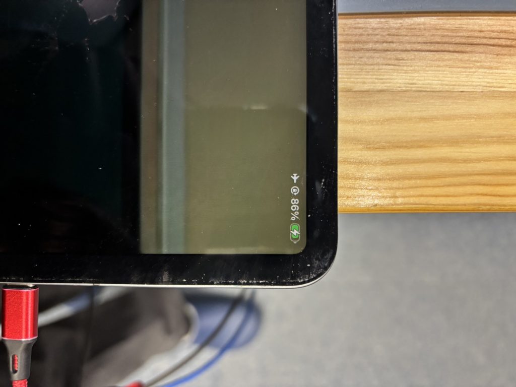 iPadPro11充電不良