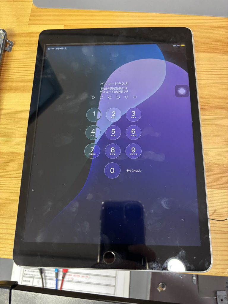 iPad9基板修理