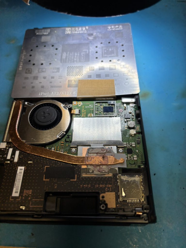新型switch基板修理