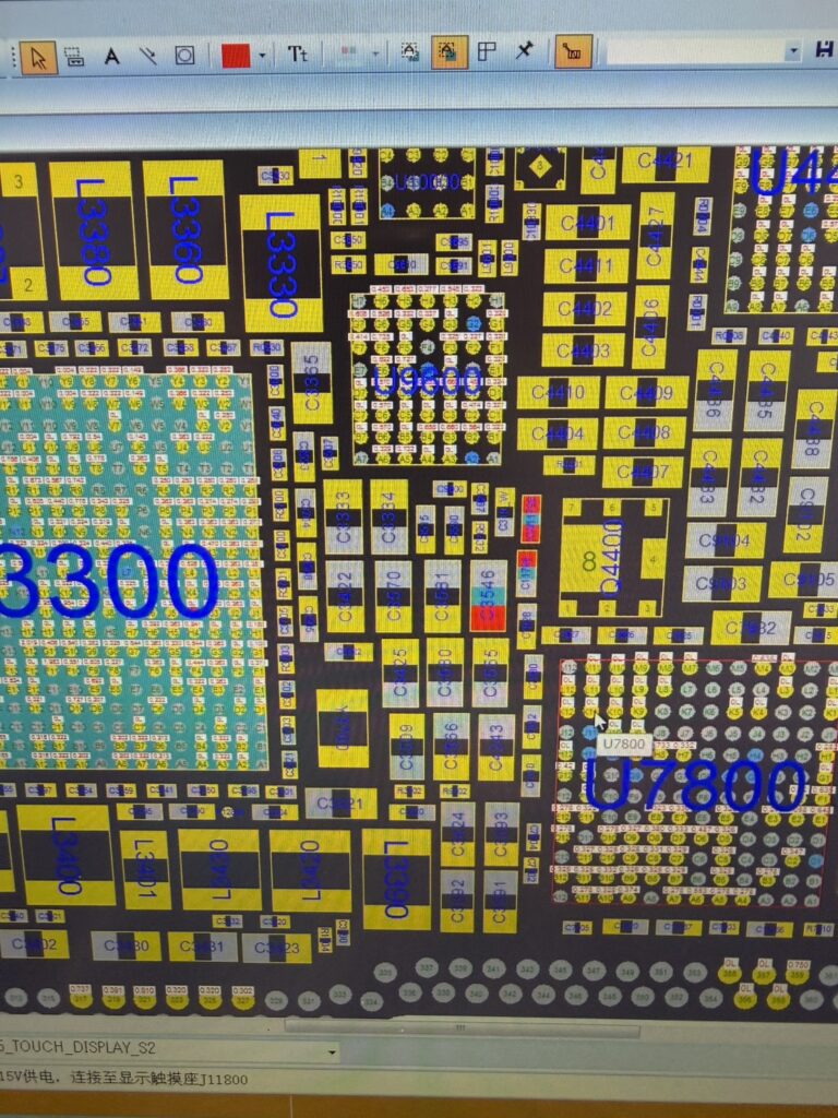iPhone 14 Pro Max 画面表示不良|基板修理でそのまま復旧