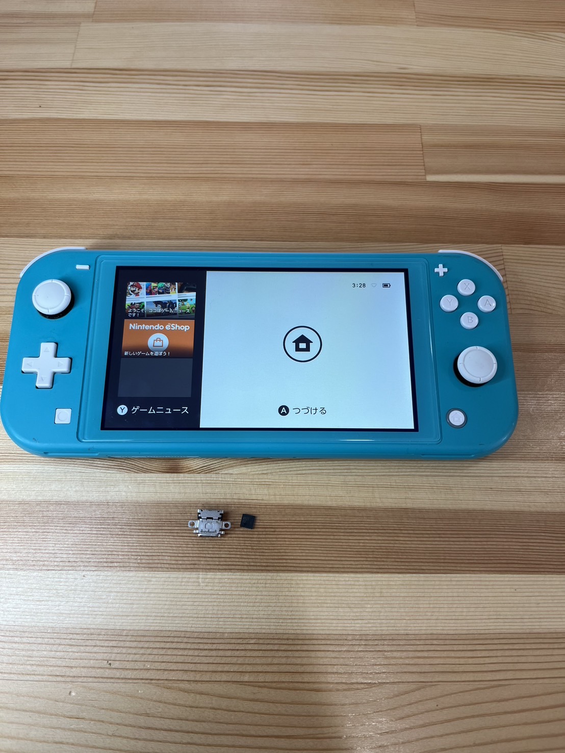 switchライト電源がつかなくなってしまった【switch修理熊谷】