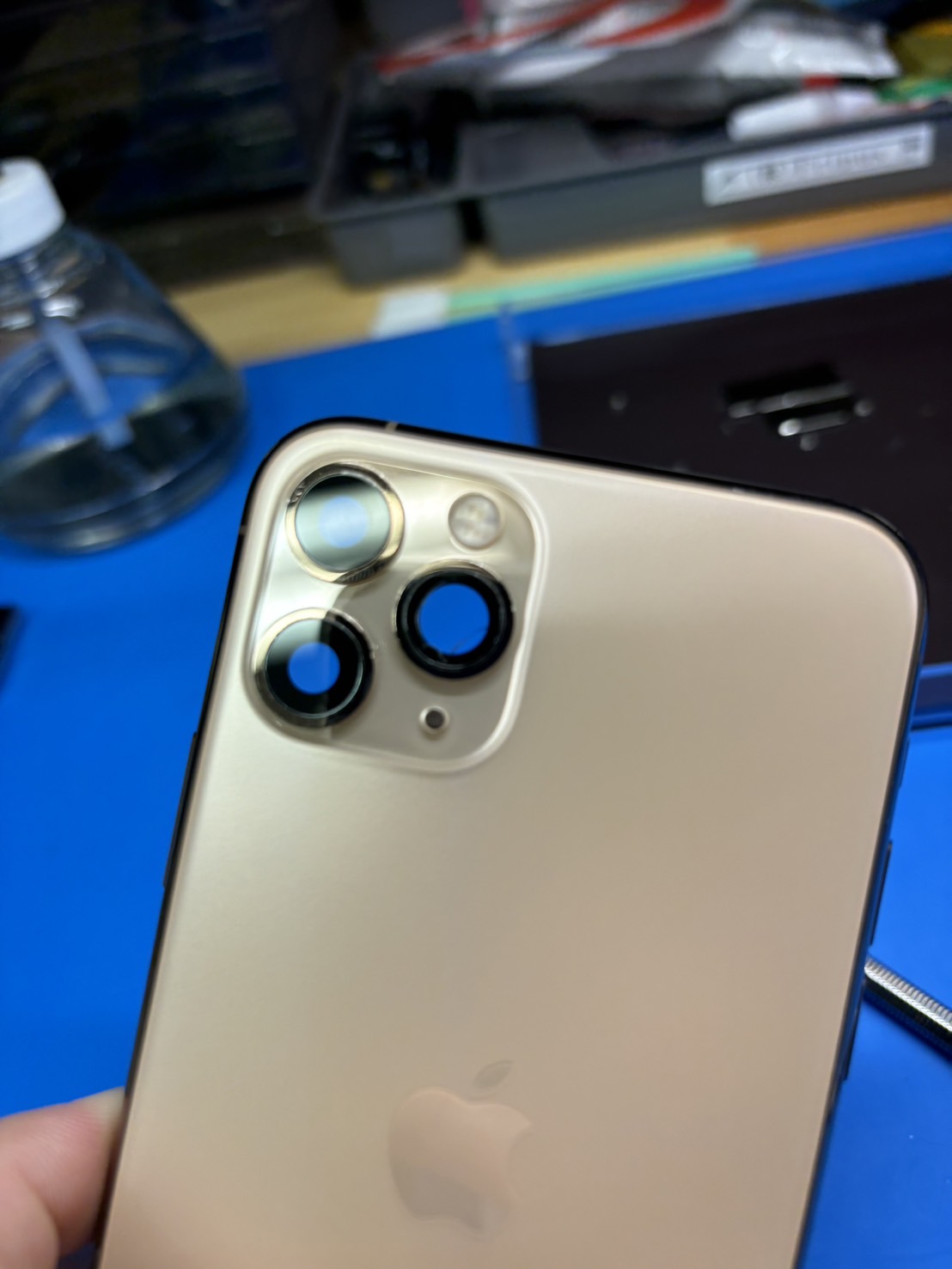 iPhone11Proアウトカメラレンズ割れ【iPhone修理熊谷】