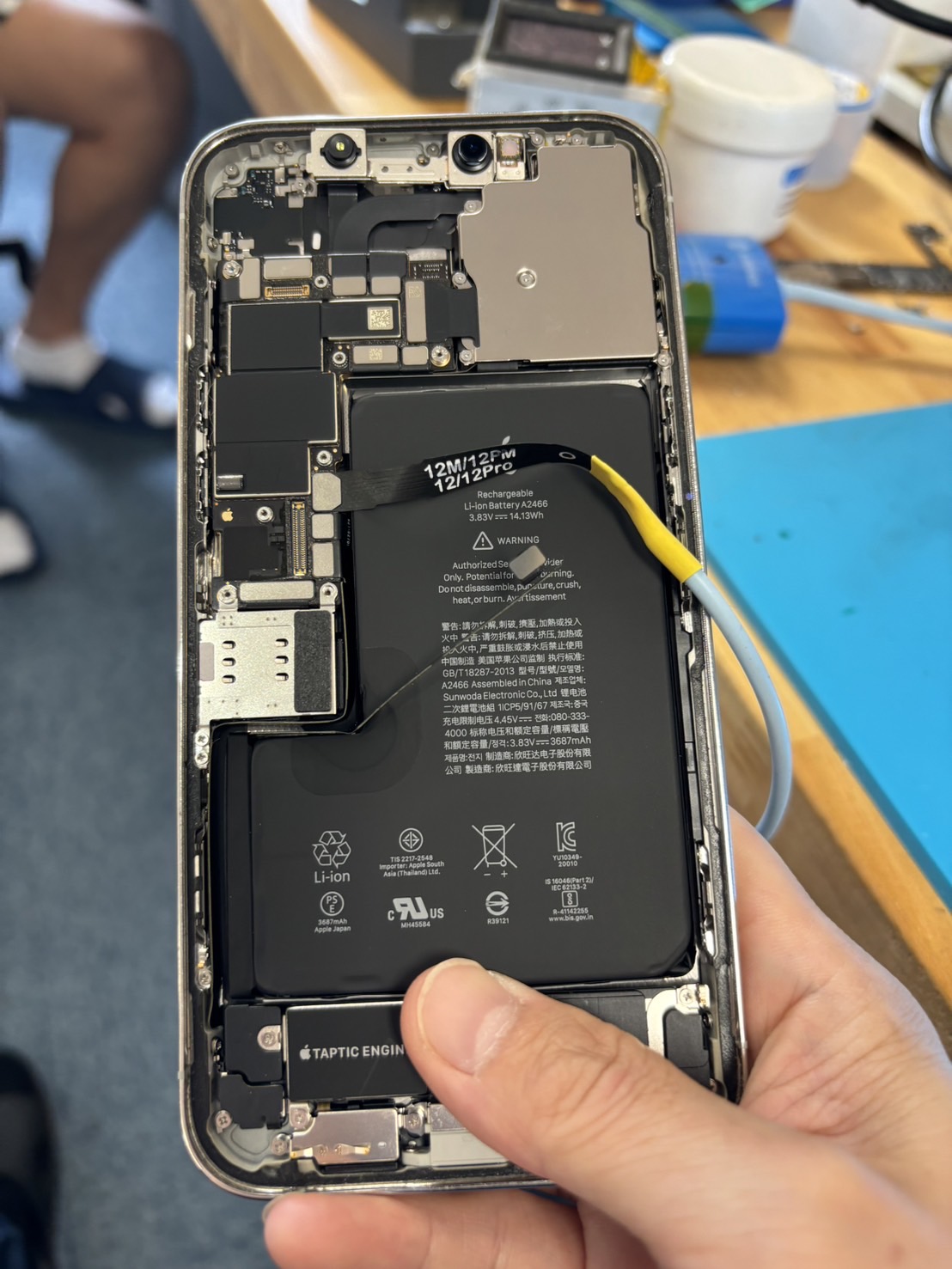 iPhone12Promax突然起動しなくなった【iPhone基板修理熊谷】