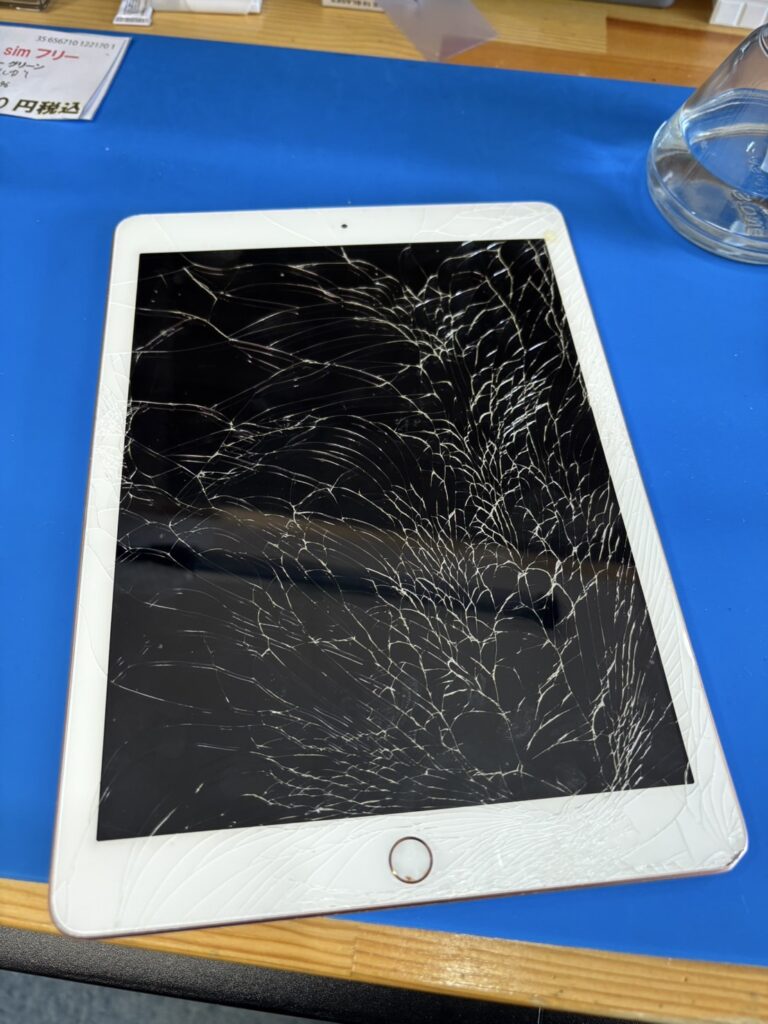 iPad 6世代 ガラス