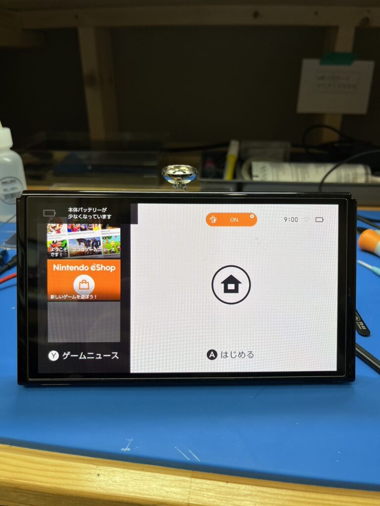 新型switch基板修理