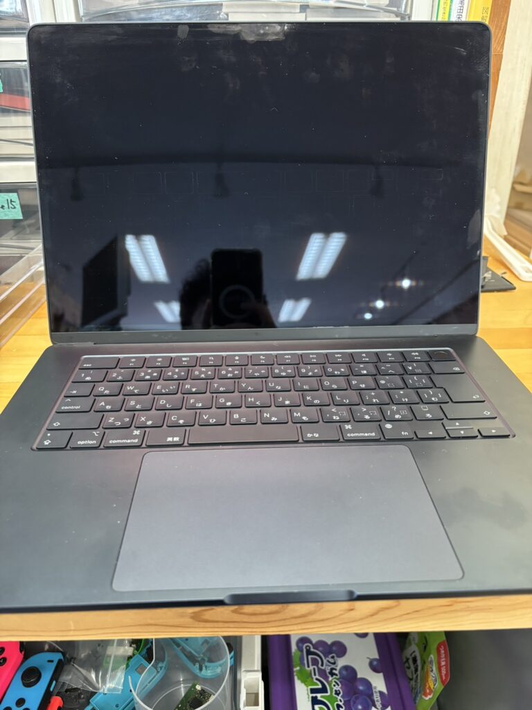 MacbookAir画面表示不良