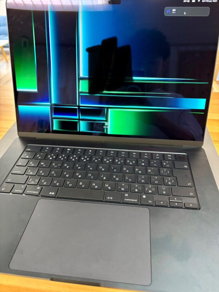 MacbookAir画面交換