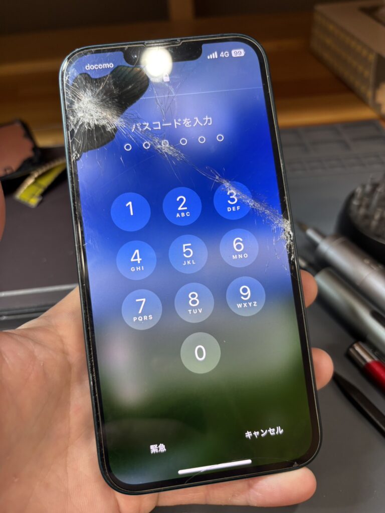 iPhone14画面修理