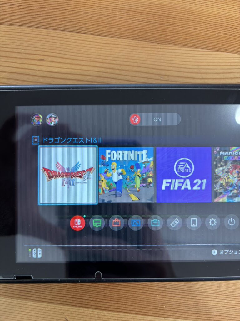 switch画面修理